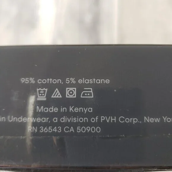 NWT - Calvin Klein Underwear V-Neck Black Tee - Size XL - Picture 4 of 4